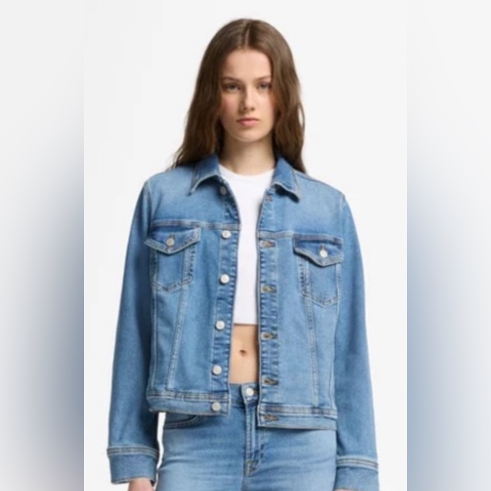 7 For All Mankind Classic Trucker jacket Blue Jean -  size S